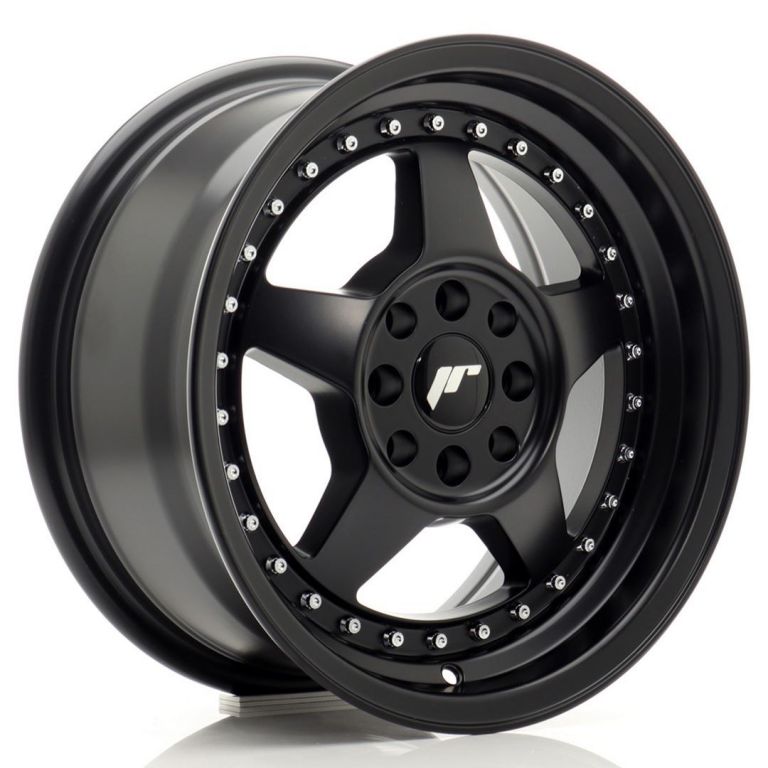 JR Wheels JR6 8x15 ET25 4x100 Matt Black