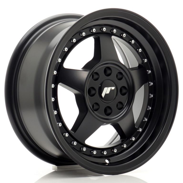 JR Wheels JR6 7x15 ET25 4x100/108 Matt Black