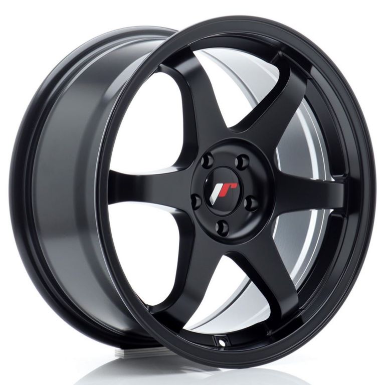 JR Wheels SL03 8x17 ET20-42 5H(5x...) Matt Black