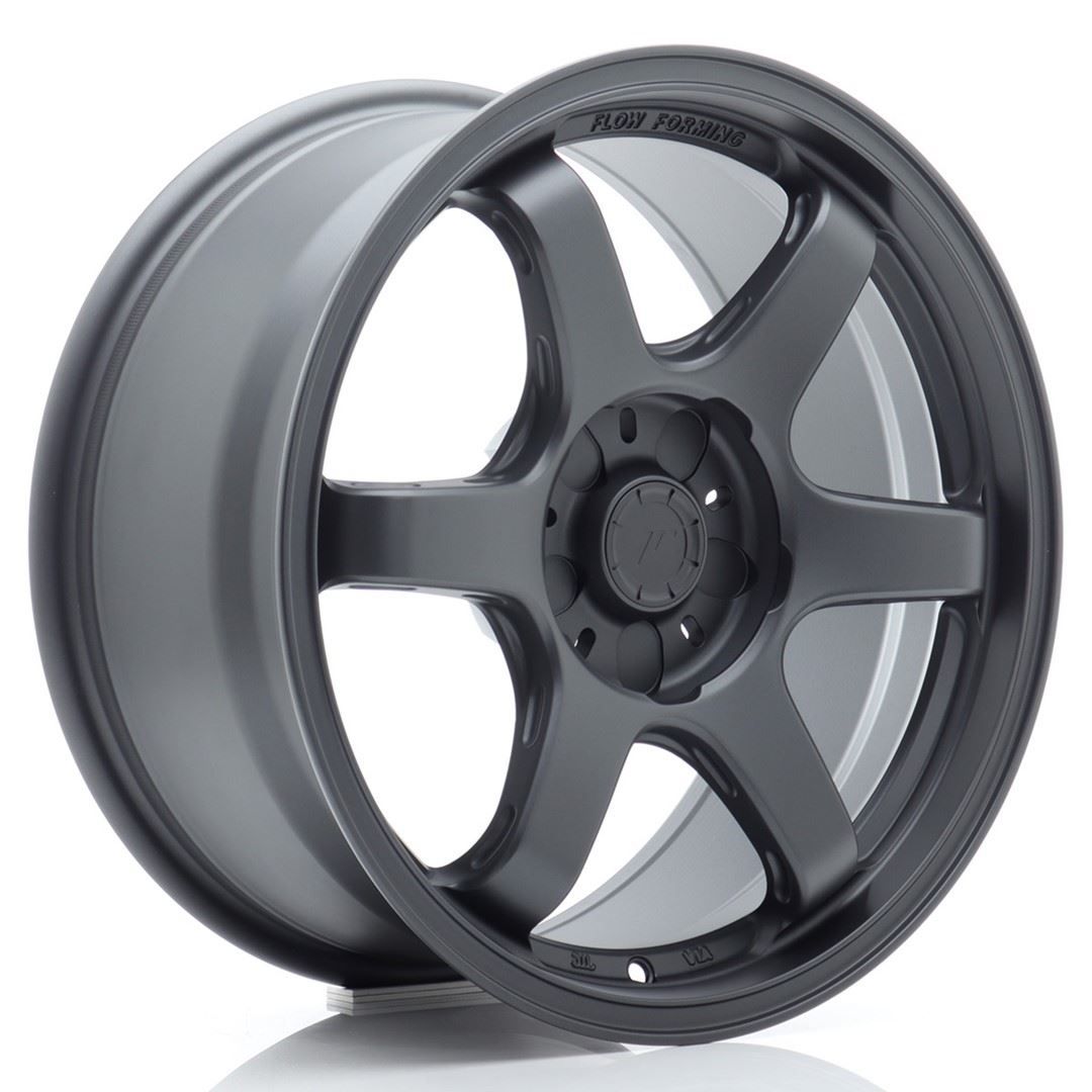 JR Wheels SL03 8x18 ET20-35 5H(5x...) Matt Gun METal