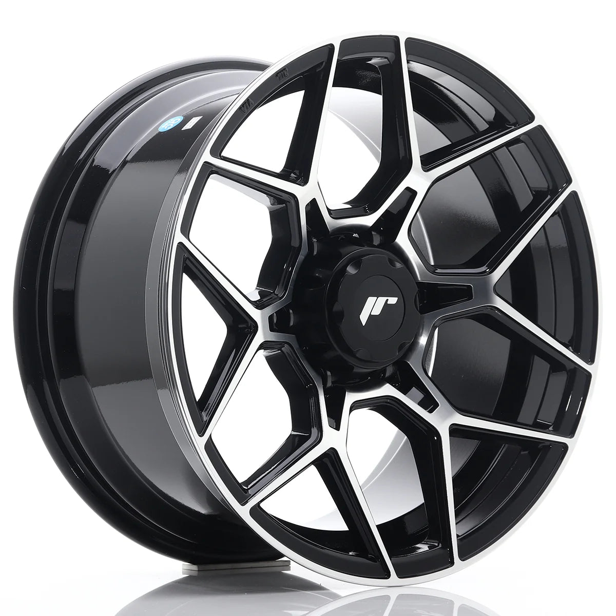JR Wheels JRX9 9x18 ET18 6x139.7 Gloss Black Machined Face 9x18 ET18 6x139,7 Alufelge Gloss Black