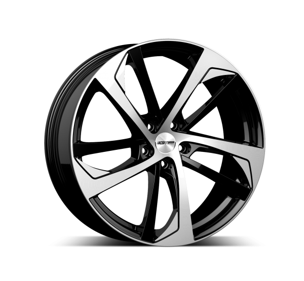 GMP Katana  8,5x19 ET35 5x112 NB66.6 Black diamond