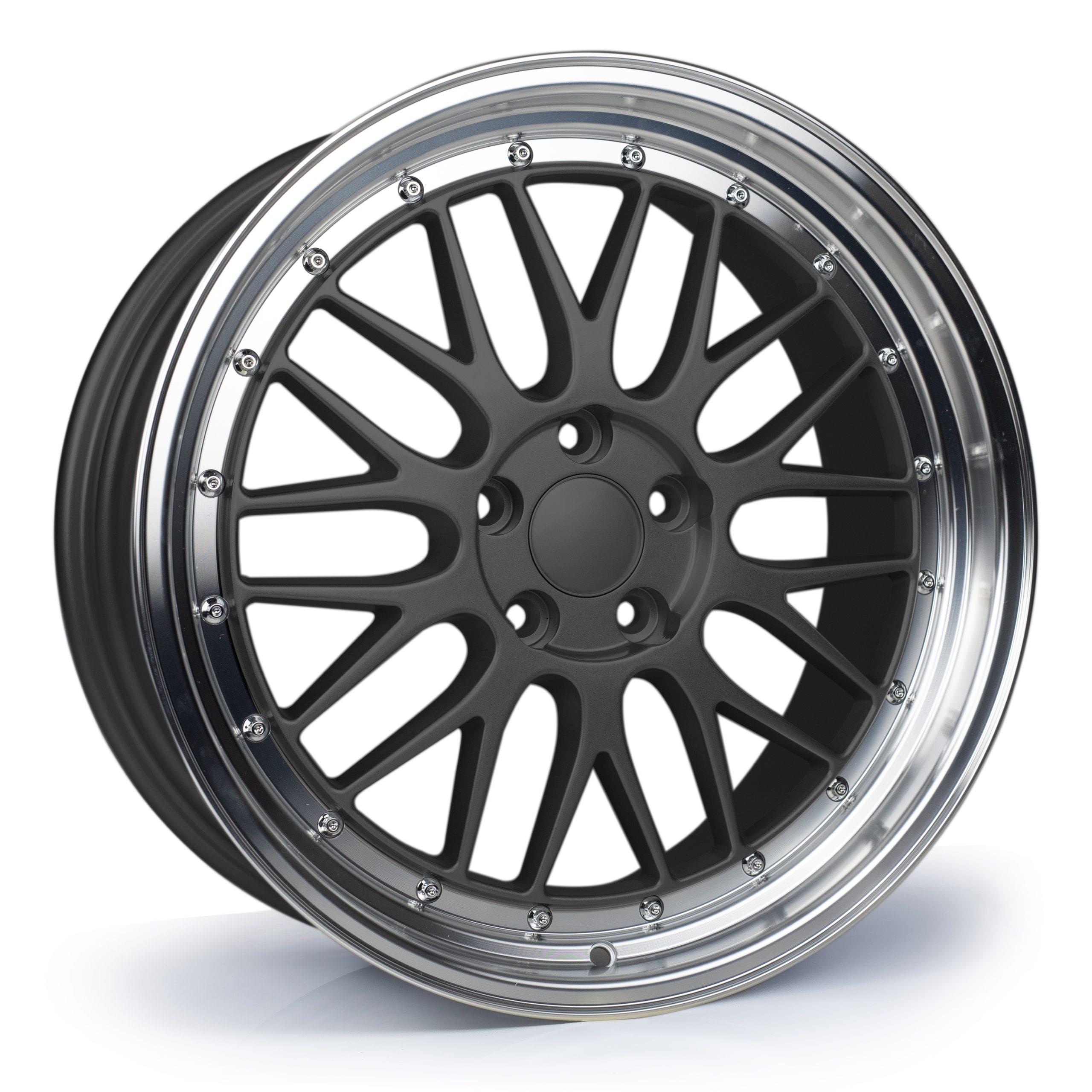 Dare LM 8.5X19 5x120 ET35 NB74.1 Black Polished Lip 8,5x19 ET35 5x120 Alufelge Schwarz