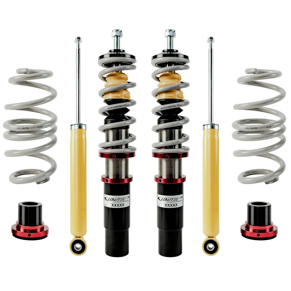 LOWTEC Gewindefahrwerk HiLOW 3 Street AUDI A6+100 C4  incl. Avant + Quattro, ohne orig. Sportfahrwerk | without orig. sport suspension BJ 12.90-03.97