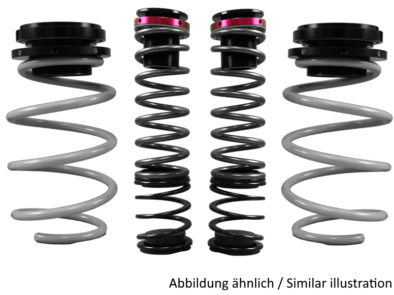LOWTEC GewindeFedern Kit VA+HA SKODA Octavia Lim. 5E  1,0-1,6  (Verbundlenker-HA | Torsion Beam RA) BJ 12.12-