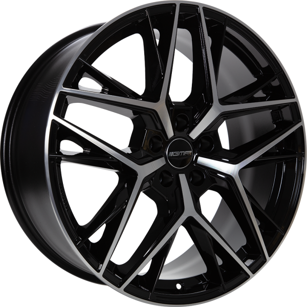 GMP Lunica  9x19 ET40 5x112 NB66.6 Black diamond