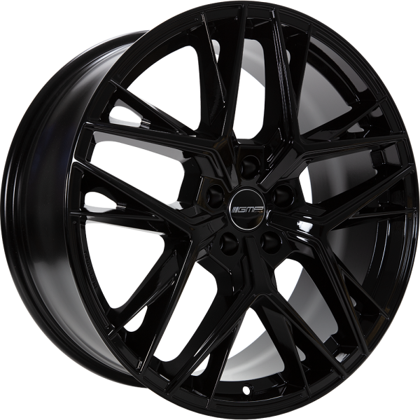 GMP Lunica  9x19 ET35 5x114.3 NB64.1 Black diamond