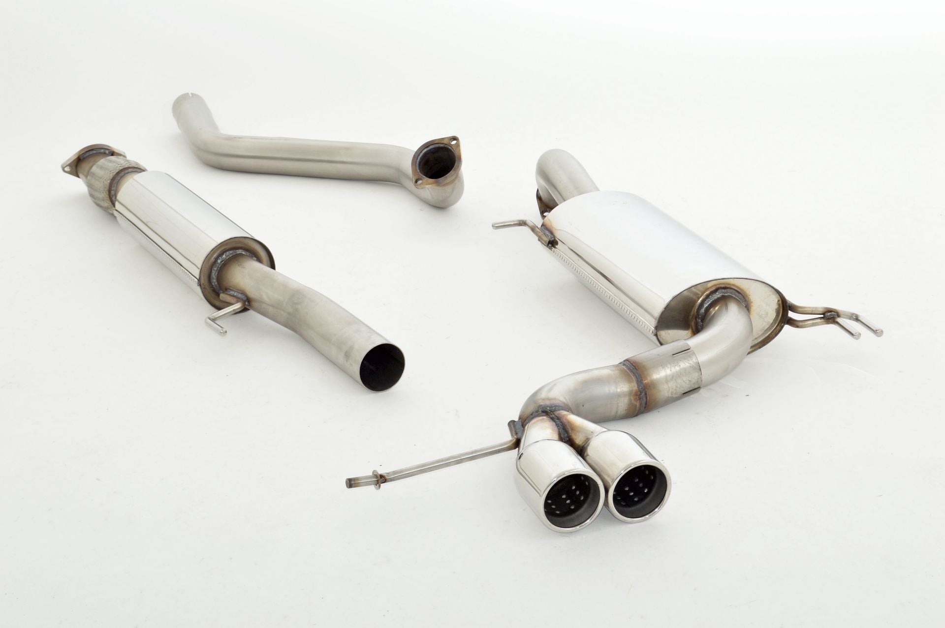 Friedrich Motorsport 70mm Auspuff Sportauspuff Anlage für Hyundai Veloster