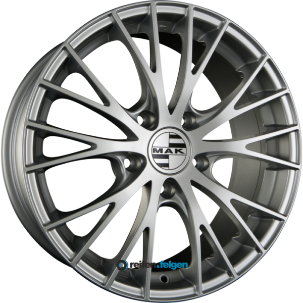 MAK RENNEN 8x18 ET28 5x112 NB66.6 Silver