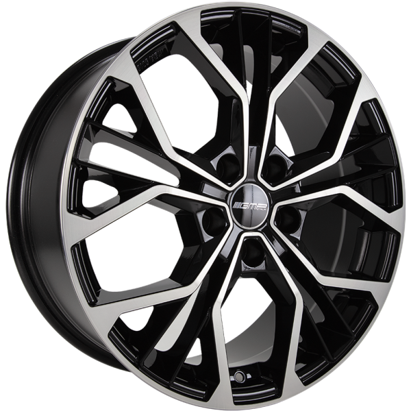GMP MATISSE  7x17 ET45 5x114.3 NB73.1 Black diamond