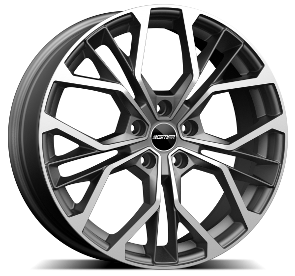 GMP MATISSE  6,5x16 ET45 5x114.3 NB73.1 Black diamond