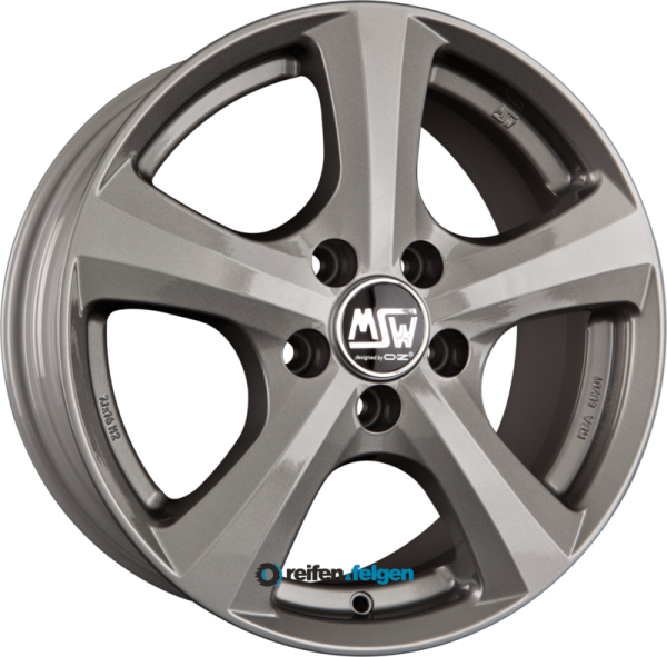 MSW MSW 19 7x16 ET48 5x112 NB66.6 Grey Silver