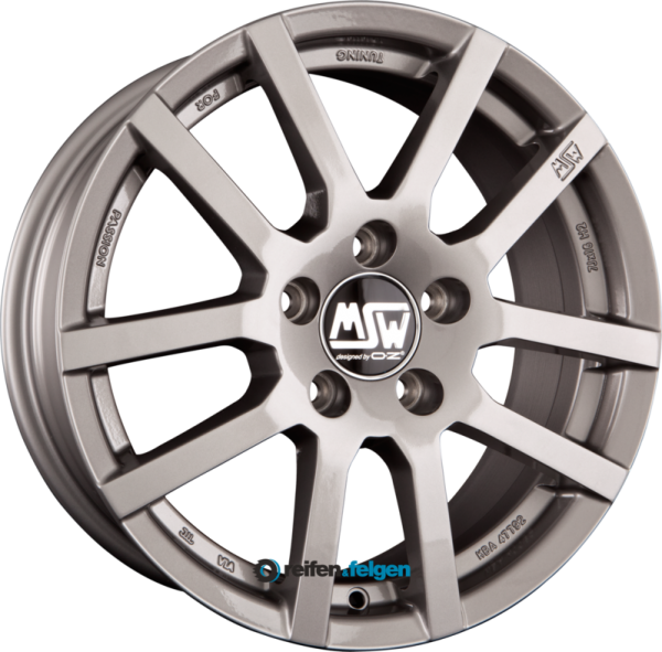 MSW MSW 22 8x17 ET50 5x108 NB63.4 Grey Silver