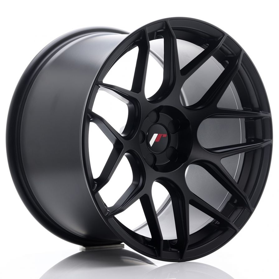 JR Wheels JR18 8x17 ET25 4x100/108 Matt Black