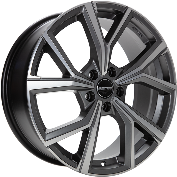 GMP Mentor  7x17 ET35 5x100 NB57.1 Black diamond