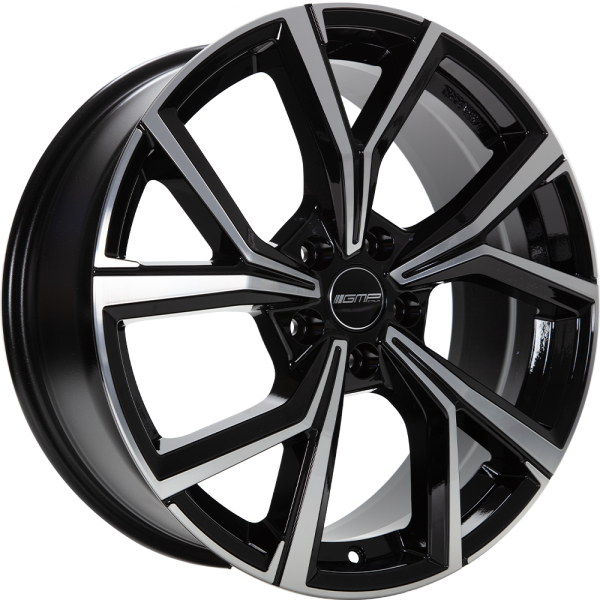 GMP Mentor  7x17 ET45 5x112 NB66.5 Black diamond