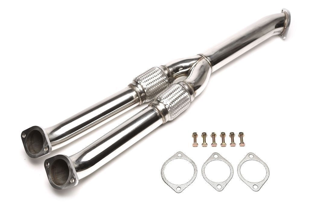 TA Technix Y-​Downpipe / Schalldämpfer Ersatzrohr passend für Nissan Skyline / GT-R R35