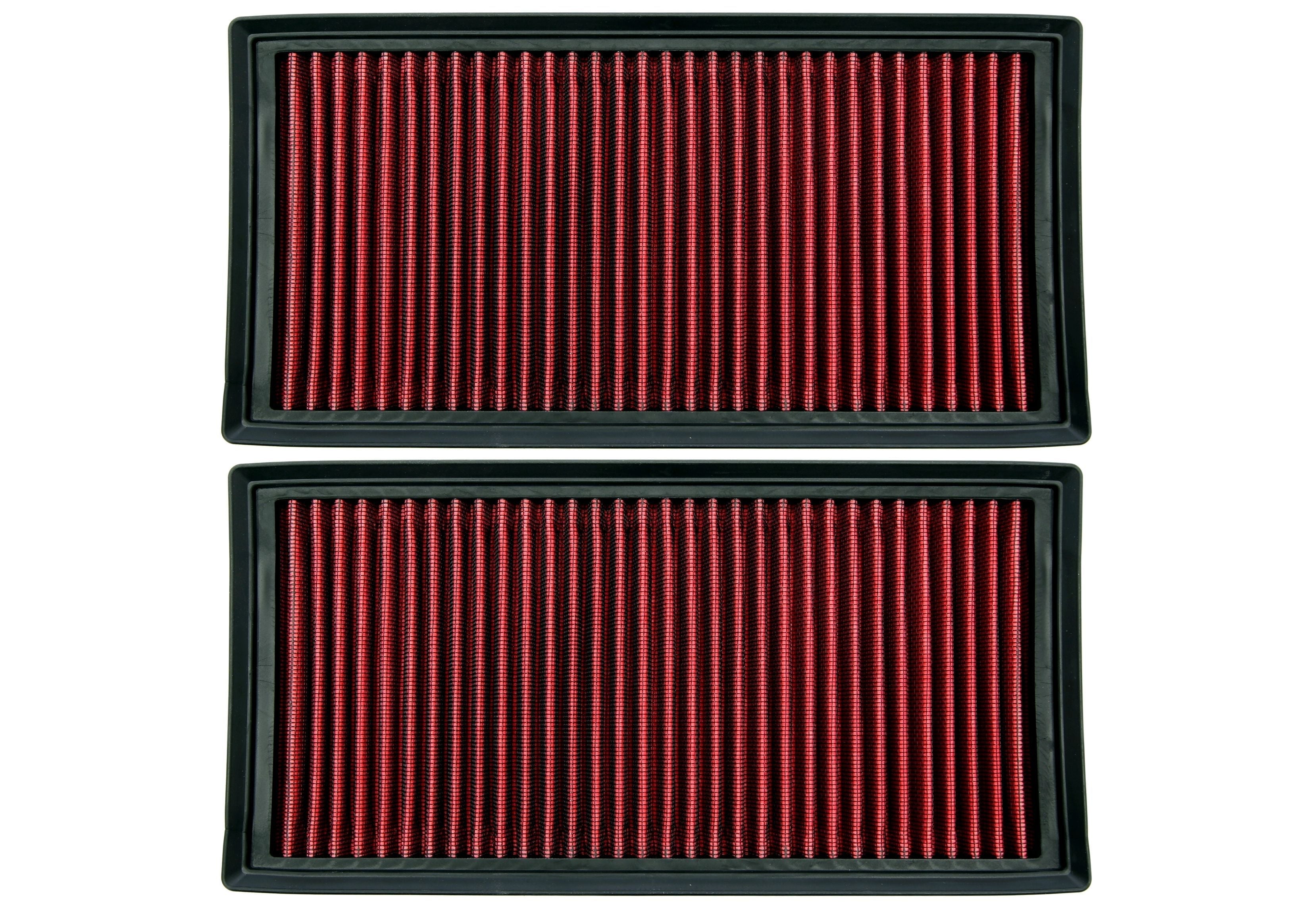 TA Technix Sportluftfilter Set passend für Mercedes Benz C-​Klasse (W204) / E-​Klasse (W211/W212) / M-​Klasse (W164) / R-​...