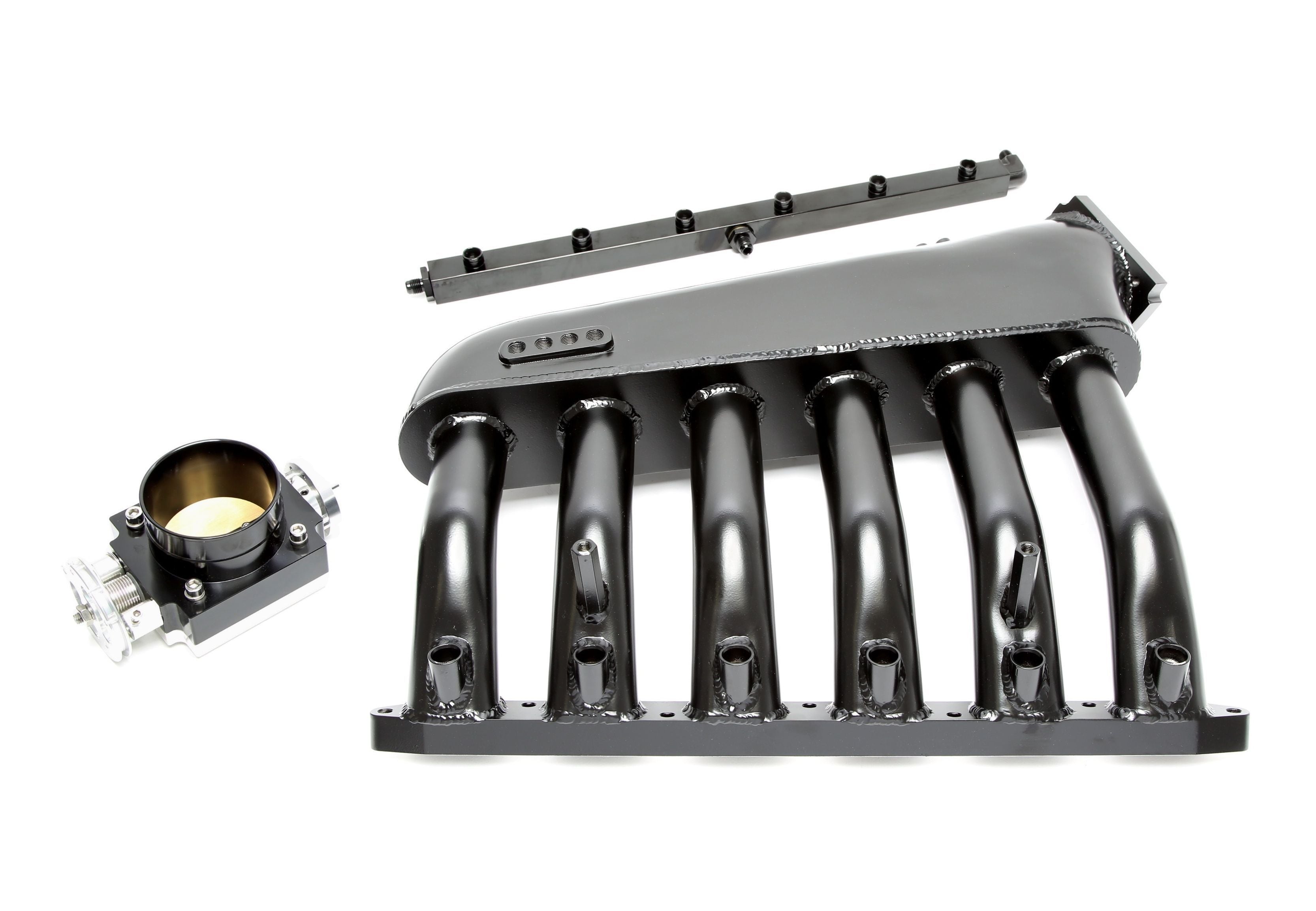 TA Technix Ansaugbrücken Set schwarz passend für BMW 3+5er Serie E36+E46+E34+E39 - Motorcode M50/52