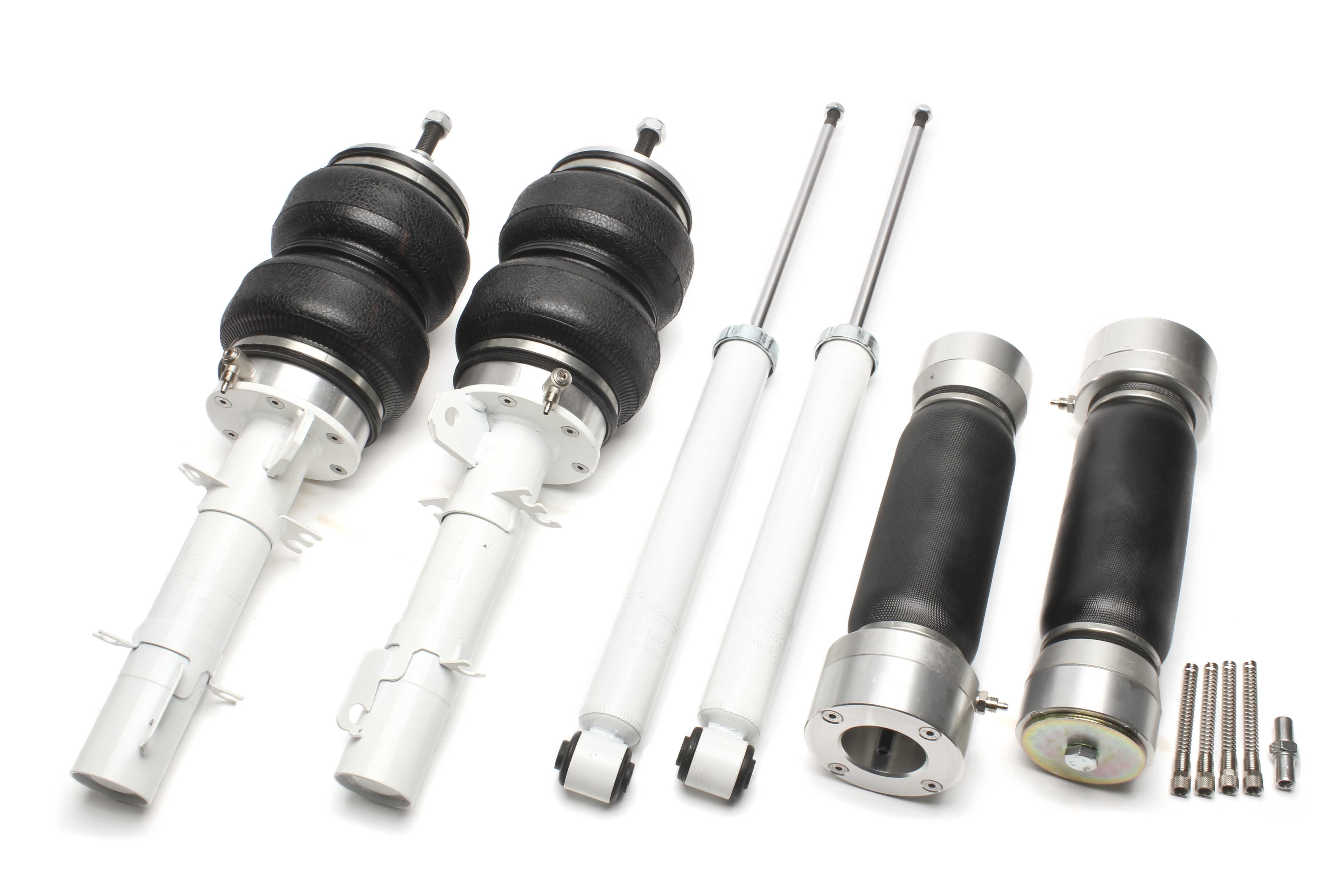 TA Technix Luftdämpfersatz passend für Audi A3 (8L), TT (8N)/ Seat Leon, Toledo II (1M)/ Skoda Octavia (1U)/ VW Golf IV, B...