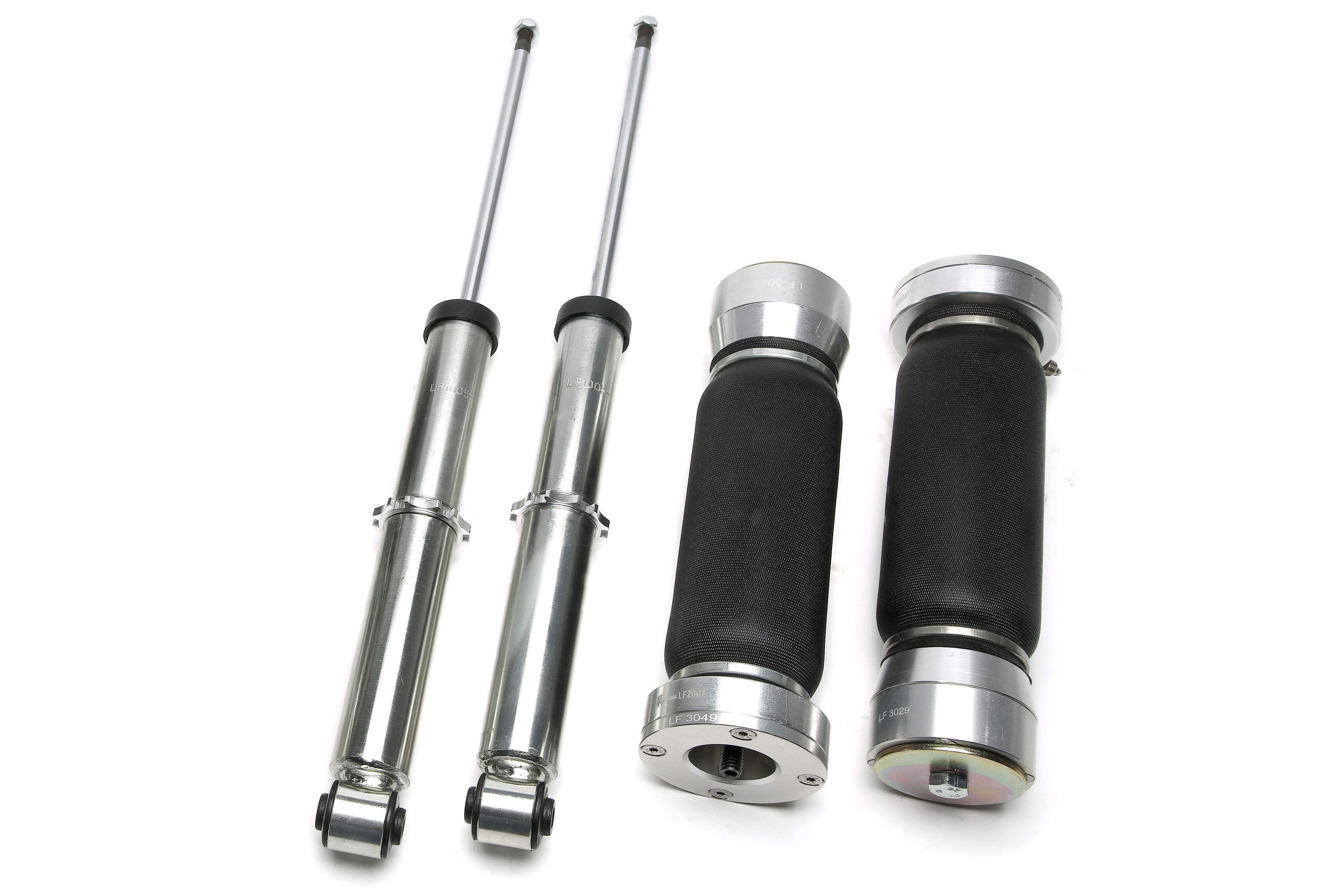 TA Technix Luftdämpfersatz mit Verstellsystem Hinterachse passend für Audi A3 (8L), TT (8N)/ Seat Leon, Toledo II (1M)/ Sk...
