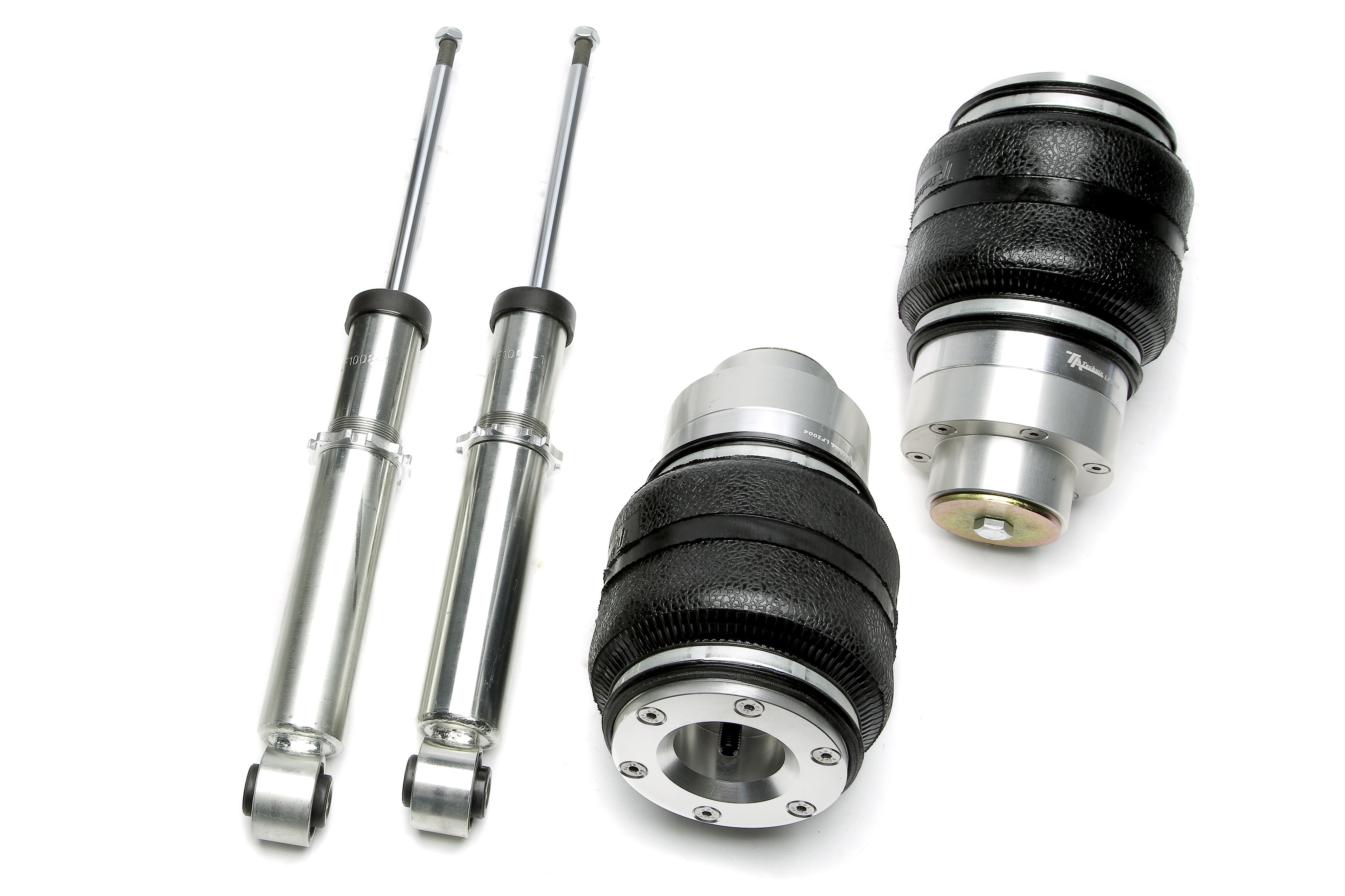 TA Technix Luftdämpfersatz mit Verstellsystem Hinterachse passend für Audi A3 (8P), TT (8J)/ Seat Altea, Leon, Toledo (1P/...