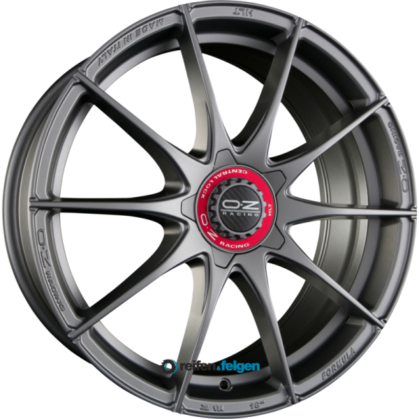 OZ FORMULA HLT 8x18 ET45 5x108 NB75 Grigio Corsa