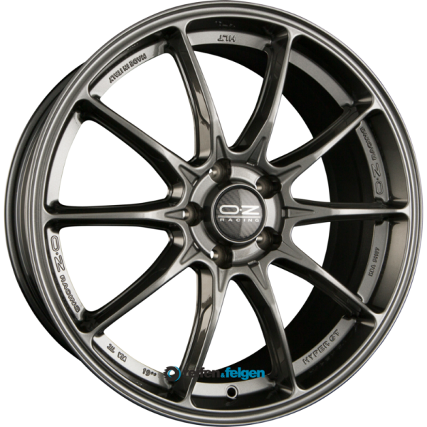 OZ HYPER GT 7.5x18 ET41 5x112 NB66.6 Star Graphite