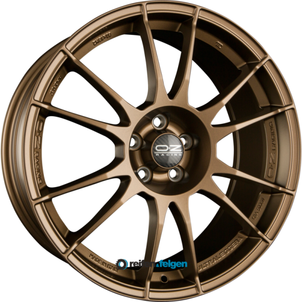 OZ ULTRALEGGERA 8x18 ET35 5x114.3 NB75 Matt Bronze