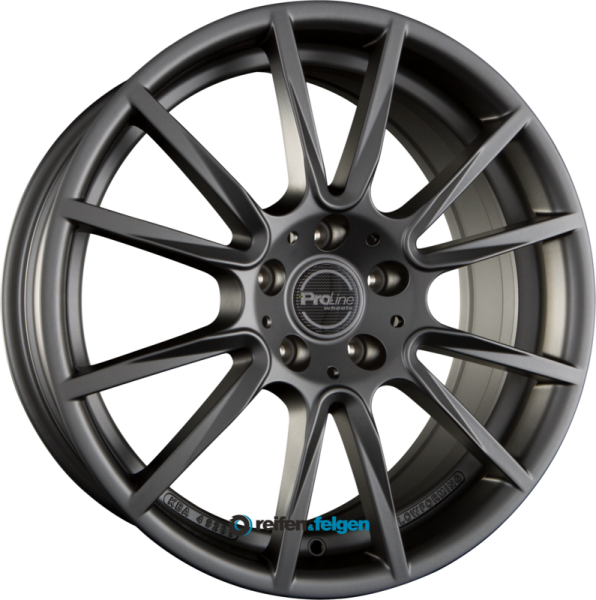 ProLine Wheels PXF 7.5x17 ET38 5x100 NB63.4 Matt Grey (MG) werk91-4 7,5x17 ET38 5x100 Alufelge
