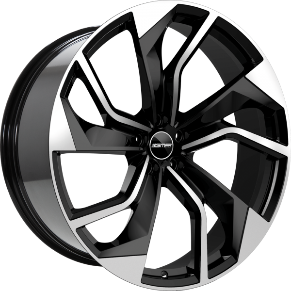 GMP Rebel  8,5x21 ET30 5x112 NB66.5 Black diamond