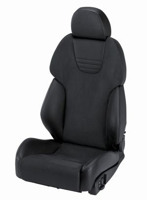 Recaro Style Topline XL Leder schwarz/Dinamica schwarz für Beifahrerseite