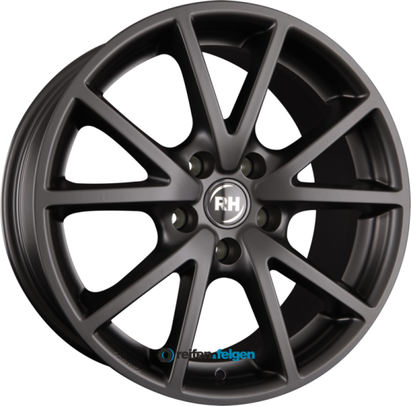 RH ALURAD DE SPORTS 7x16 ET45 5x108 NB72.6 Racing Schwarz