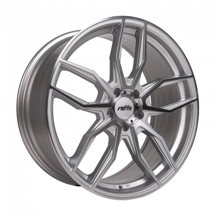 RAFFA WHEELS RS-04 10x20 SILVER POLISHED 5x120 ET35