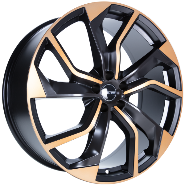 GMP Rebel  8.5x20 ET45 5x112 NB66.5 Black diamond