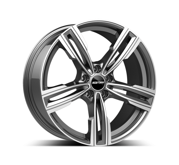 GMP Reven  8,5x20 ET25 5x120 NB72.6 Black diamond