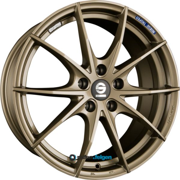 SPARCO TROFEO 5 8x18 ET38 5x114.3 NB73.1 Gloss Bronze