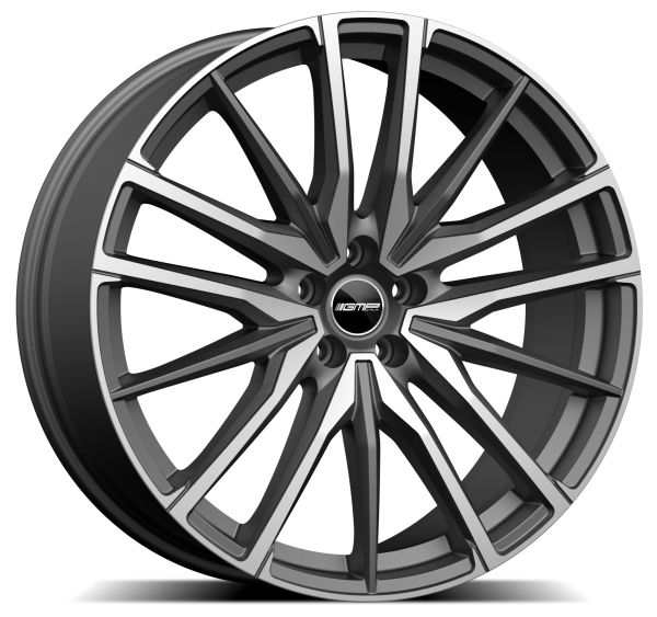 GMP Sparta  9,5x21 ET37 5x112 NB66.6 Black diamond