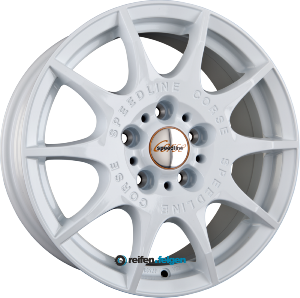 SPEEDLINE SL2 MARMORA 7.5x17 ET40 5x114.3 NB82 Rallye-Weiss