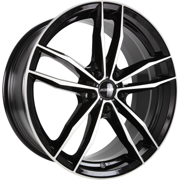GMP Swan  9x19 ET40 5x112 NB66.6 Black diamond