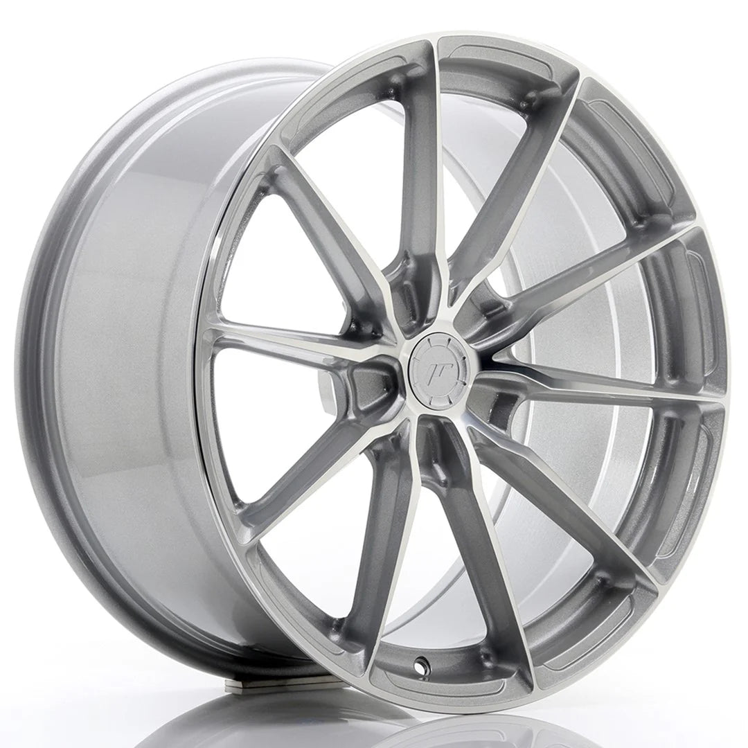 JR Wheels JR37 8x18 ET20-45 5H(5x...) Silver Machined Face