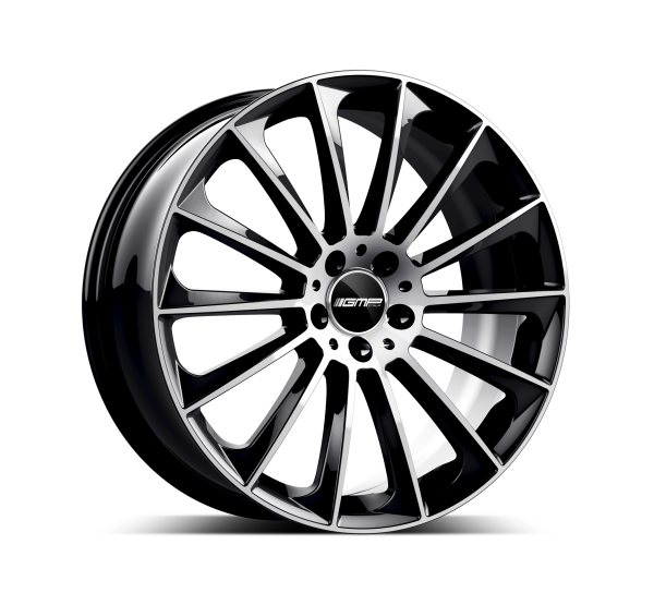 GMP Stellar  9x18 ET50 5x112 NB66.6 Black diamond