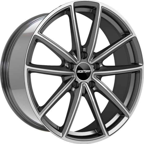 GMP Titan  9,5x22 ET26 5x112 NB66.5 Black diamond