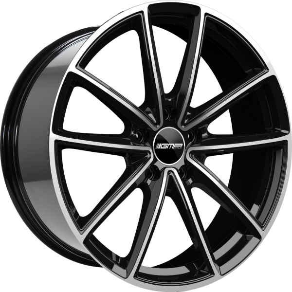 GMP Titan  9,5x22 ET26 5x112 NB66.5 Black diamond