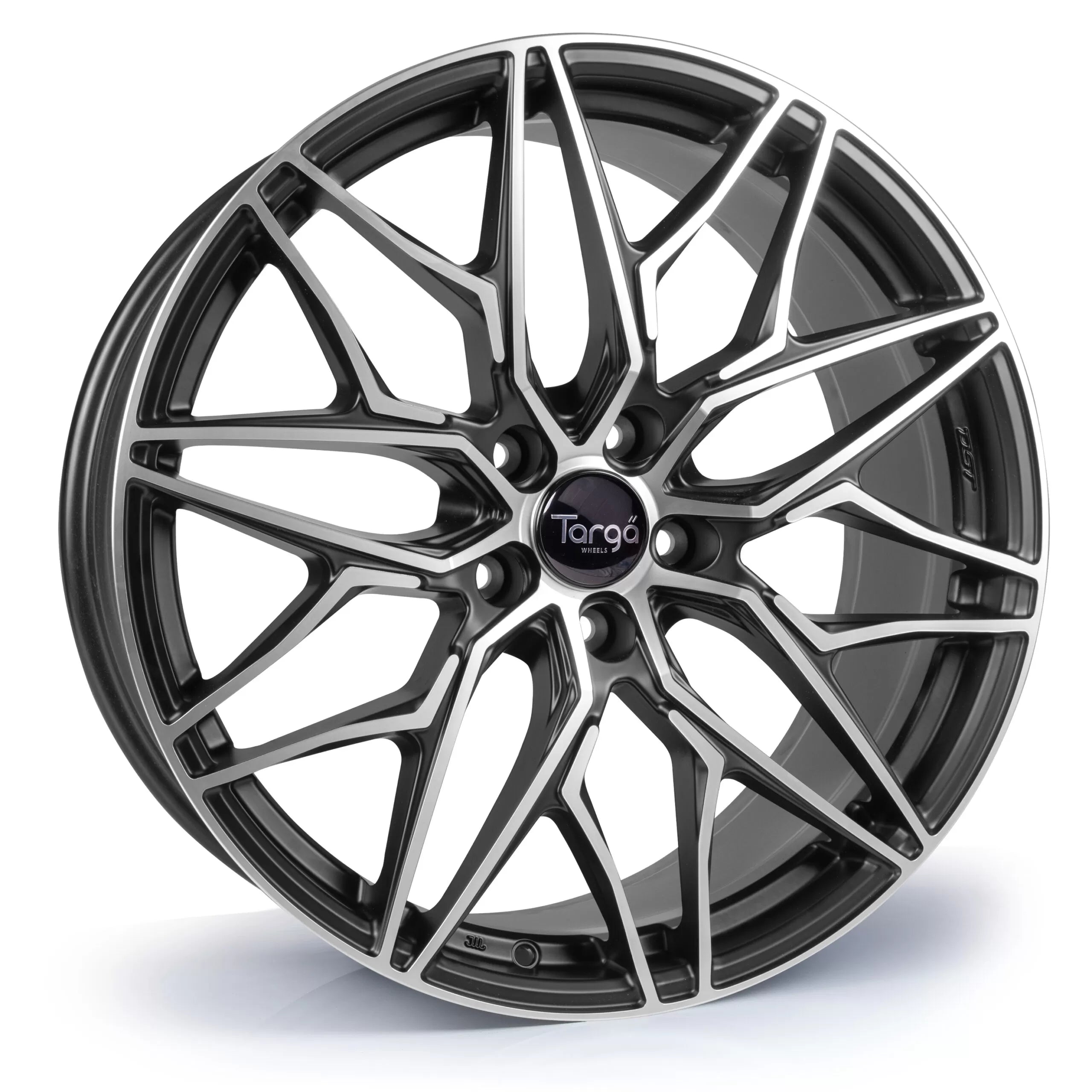 Targa  TG6-FF 8x18 5x112 ET27 CB73.1 Matt Black / Machined Face