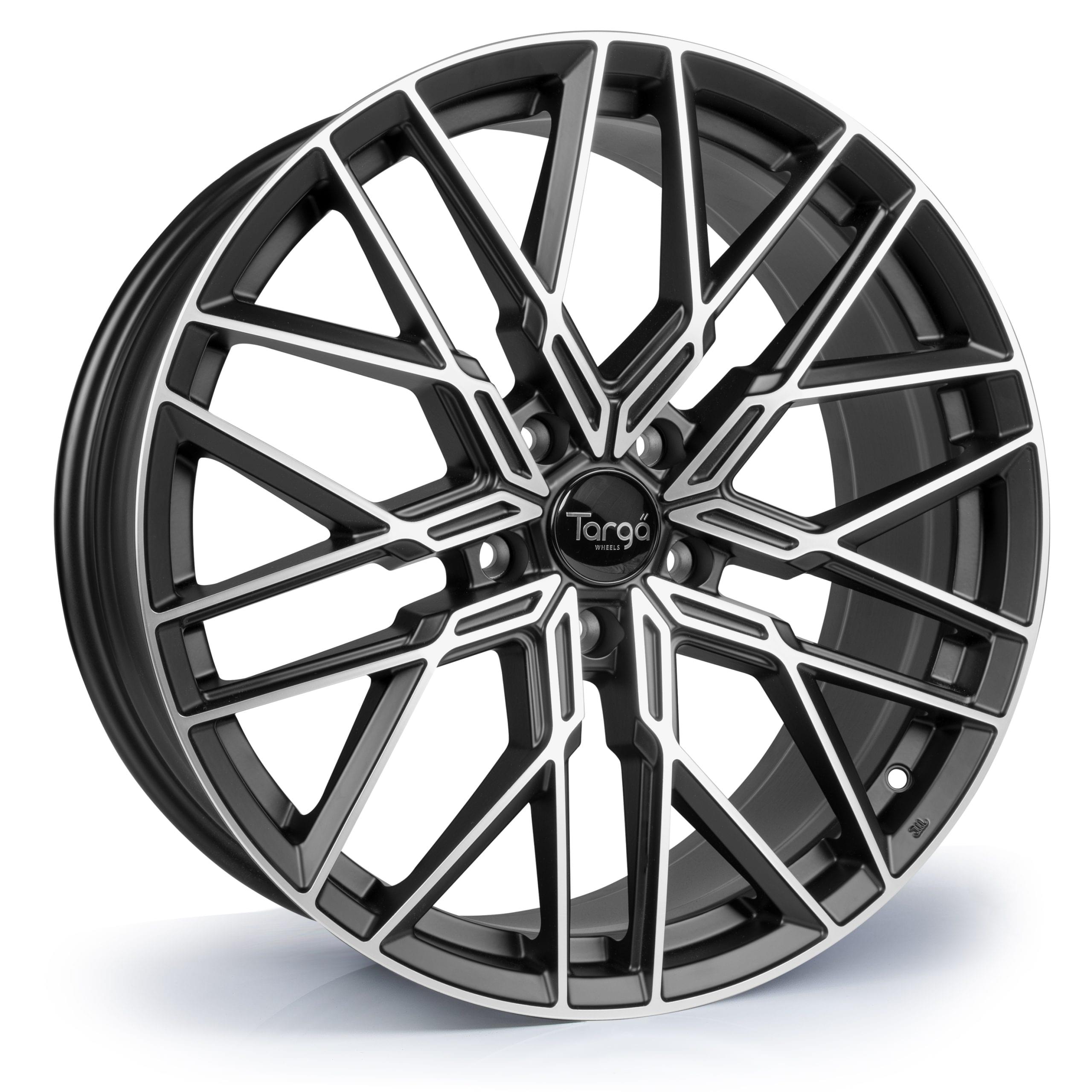 Targa TG8-FF 8.5x19 5x112 ET30 CB73.1 Matt Black / Machined Face