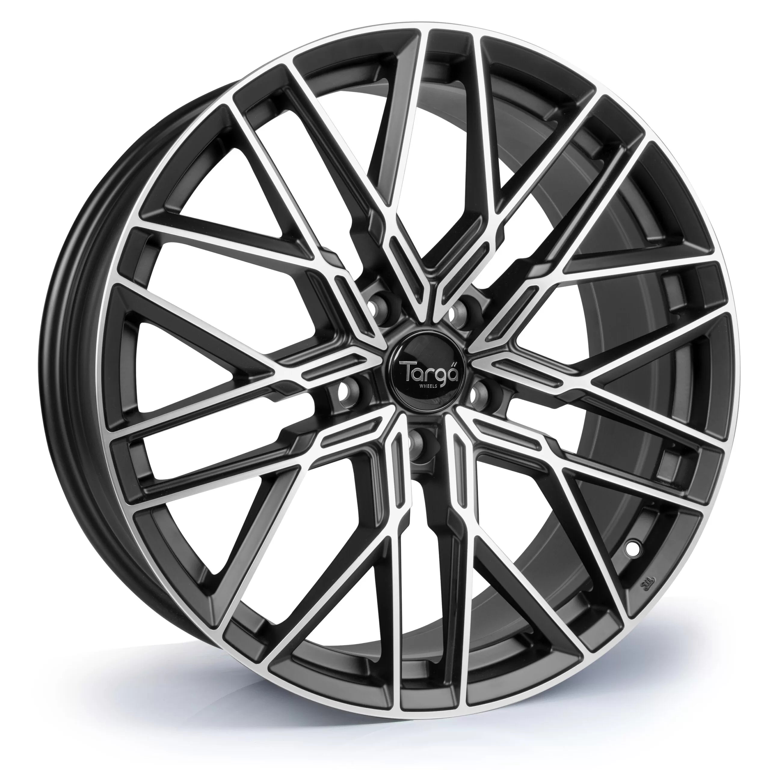 Targa TG8-FF  8x18 5x112 ET30 CB73.1 Matt Black / Machined Face