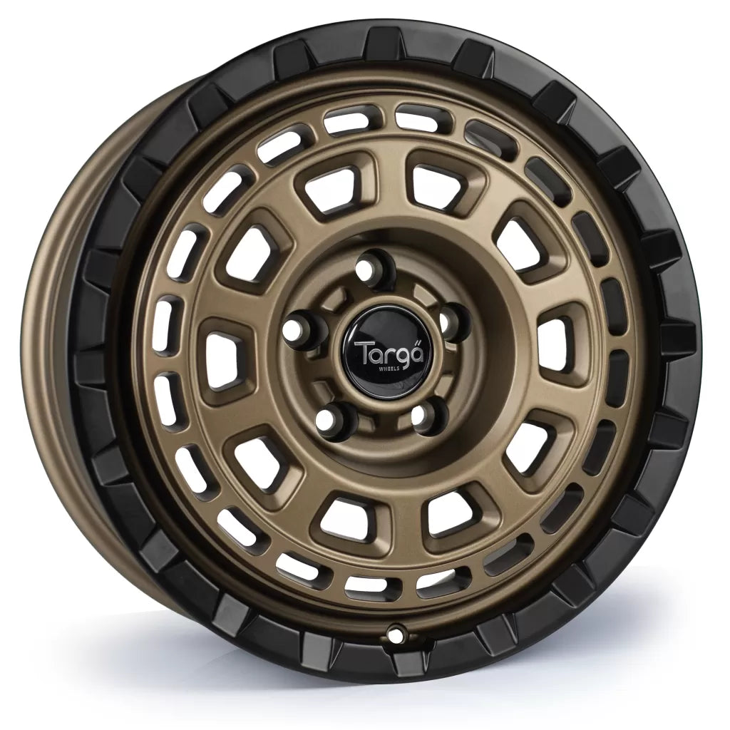 Targa TG9-HD 8x17 5x120 ET30 CB72.6 Bronze Centre Matt Black Lip