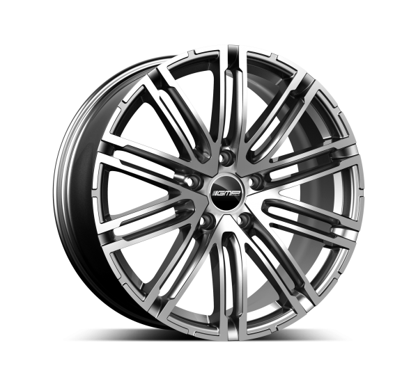 GMP Targa  9x21 ET26 5x112 NB66.6 Black diamond