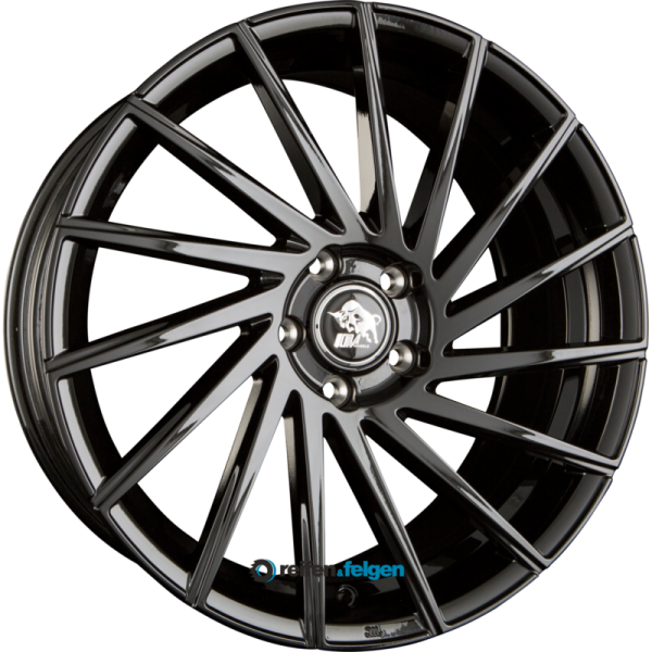 Ultra Wheels UA9-STORM 8x18 ET40 5x114.3 NB72.6 Black werk91-4 8x18 ET40 5x114,3 Alufelge Schwarz